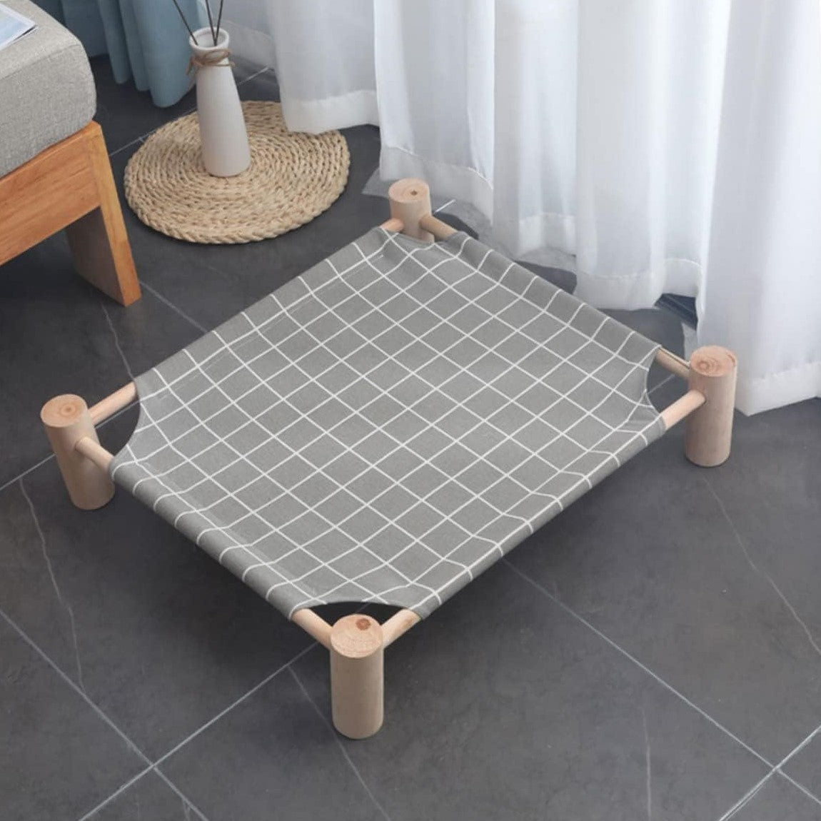 Hamac pour Chat - ZenPet™ - Gris Chic