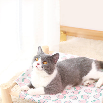 Hamac pour Chat - ZenPet™ - Douceur Pêche