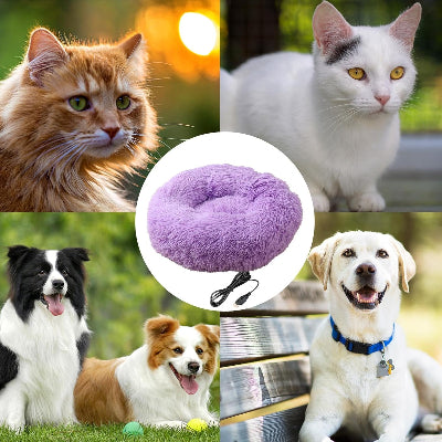 Lit pour Chat - CozyCat™ - Mauve
