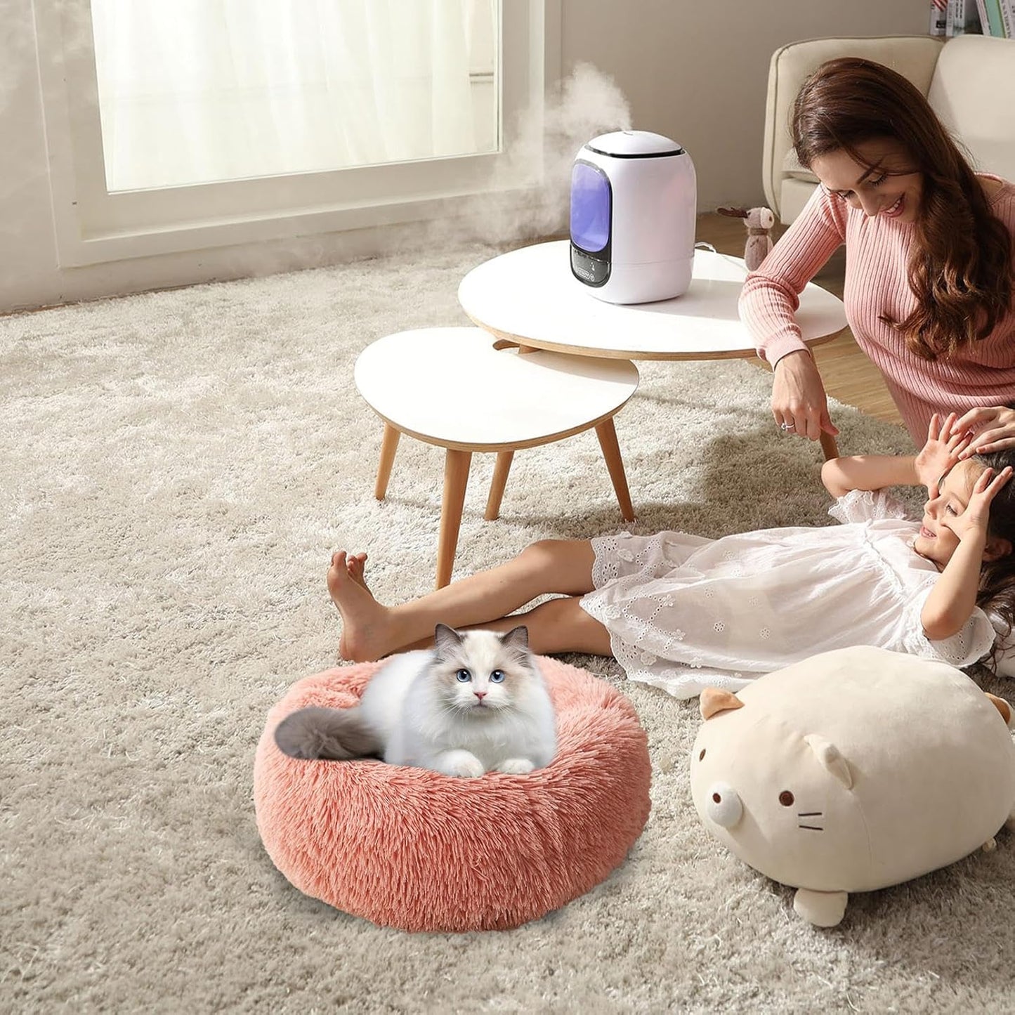 Lit pour Chat - CozyCat™ - Rose