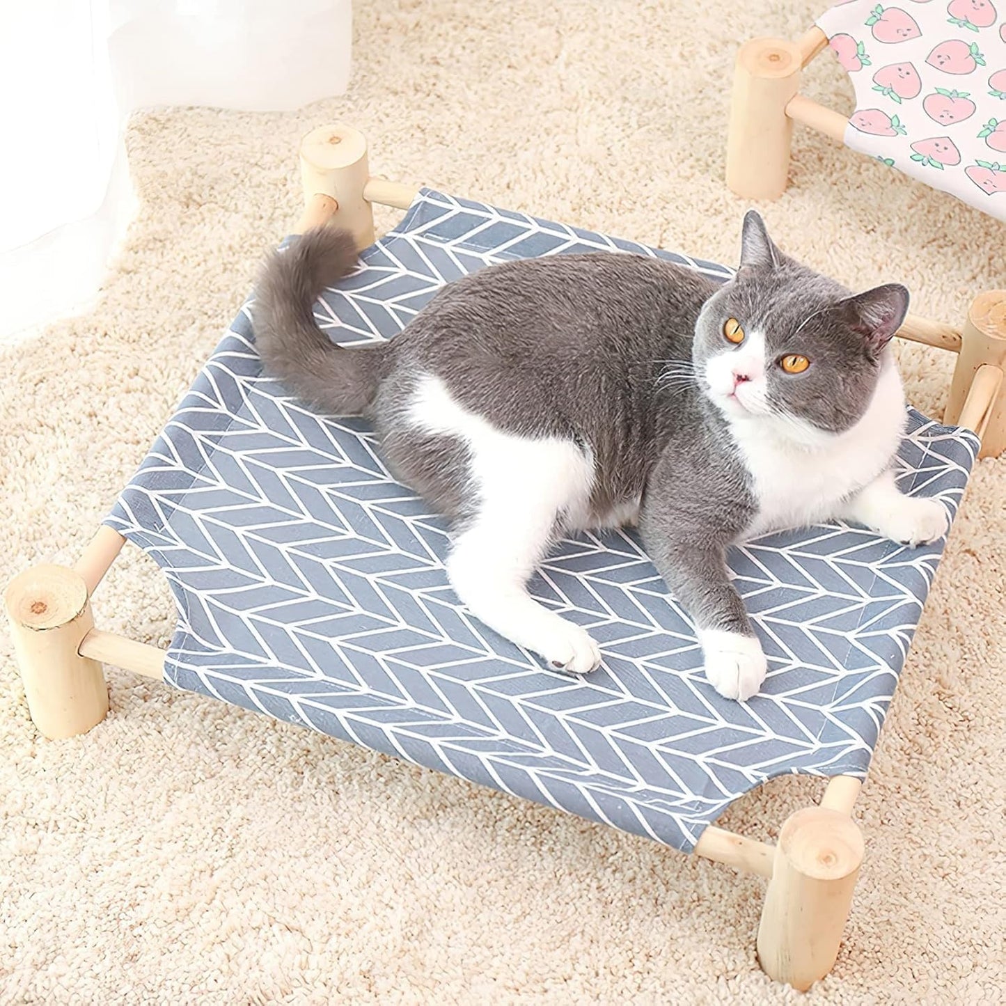 Hamac pour Chat - ZenPet™ - Gris Tendance