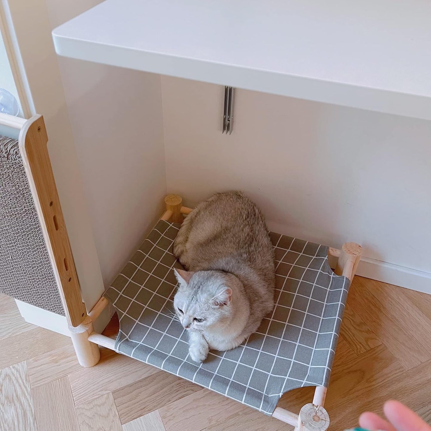Hamac pour Chat - ZenPet™ - Gris Chic