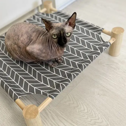 Hamac pour Chat - ZenPet™ - Gris Tendance