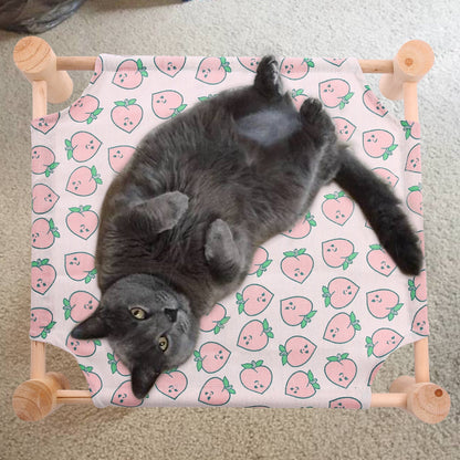 Hamac pour Chat - ZenPet™ - Douceur Pêche